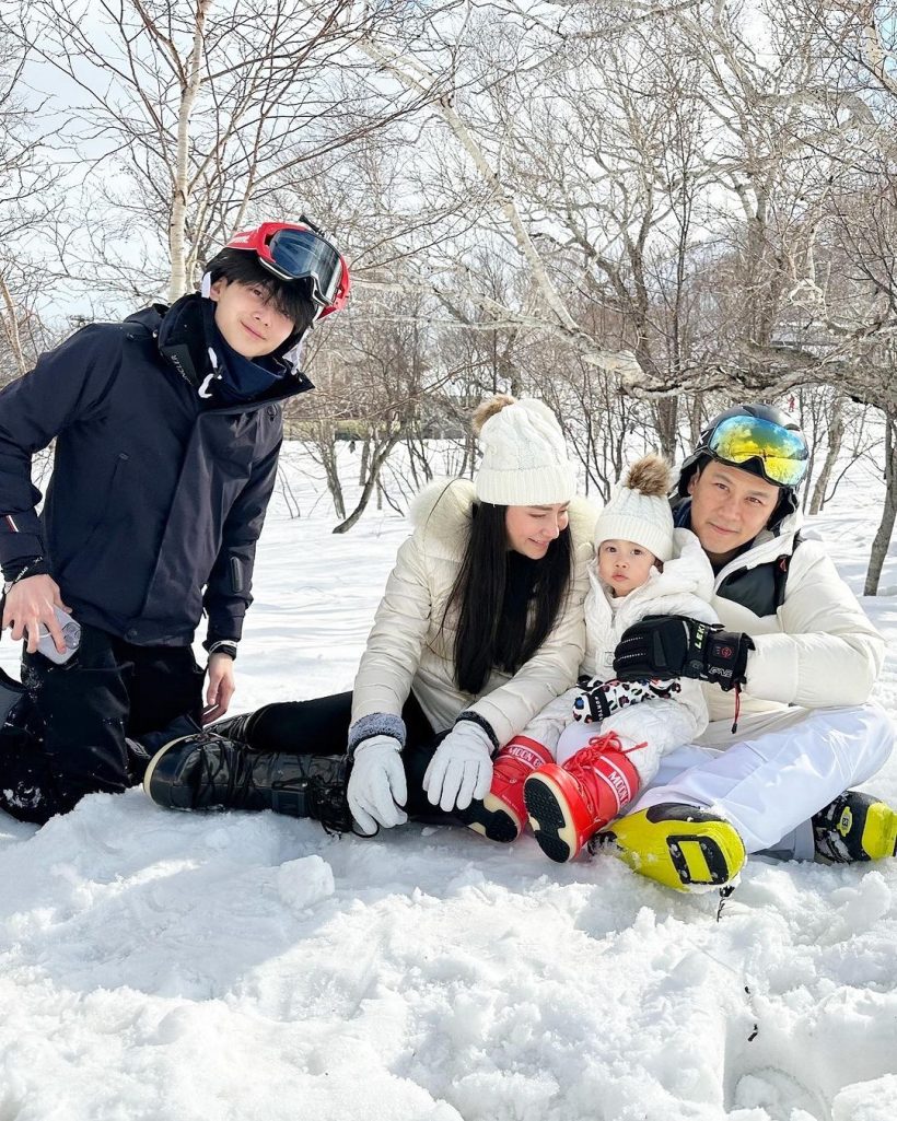 น่ารักสุด นาตาลี เเชร์โมเมนต์ครอบครัวสุดอบอุ่น พี่ชายน้องสาวดูเเลกันดี๊ดี