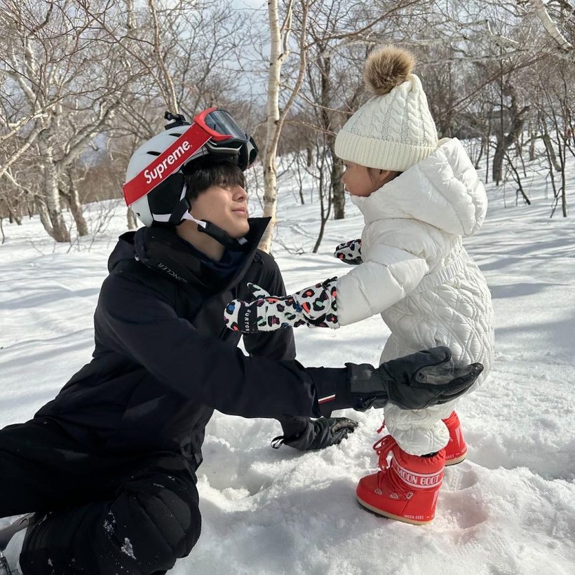 น่ารักสุด นาตาลี เเชร์โมเมนต์ครอบครัวสุดอบอุ่น พี่ชายน้องสาวดูเเลกันดี๊ดี