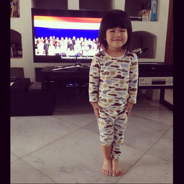 น้องโสน ลูกสาวพ่อมอส - แม่เกม 