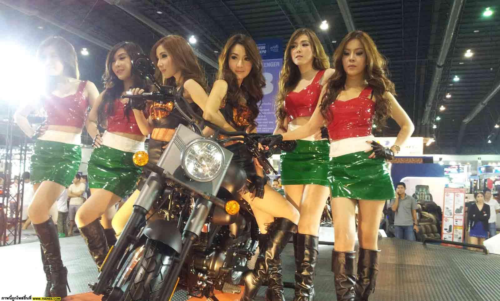 ดารากับpretty ใครน่ารักกว่ากันmotor expo 2012