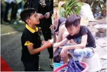 น้องฑีฆายุ ลูก แอนนี่ บรู๊ค โตเป็นหนุ่มช่วยแม่ทำงานได้แล้ว!! 