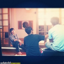 ภาพโบ ธนากรจากกองถ่ายcoffee prince เวอร์ชั่นไทย