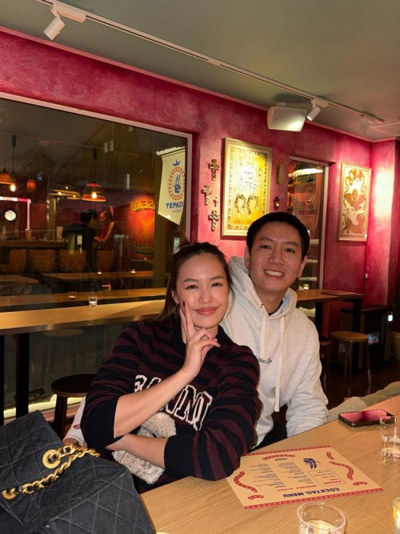 ส่องเพื่อนร่วมทริปแต้วณัย ที่แท้นางเอกดังควงไฮโซไปแข่งสวีท