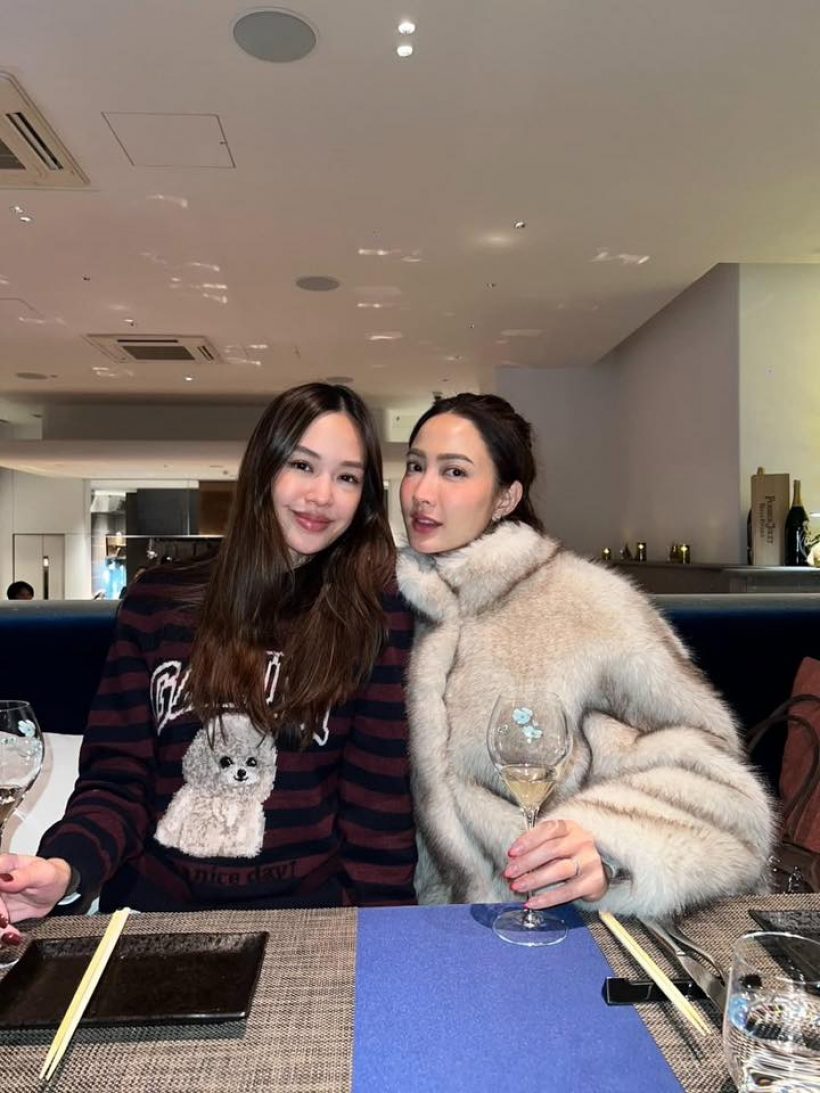 ส่องเพื่อนร่วมทริปแต้วณัย ที่แท้นางเอกดังควงไฮโซไปแข่งสวีท