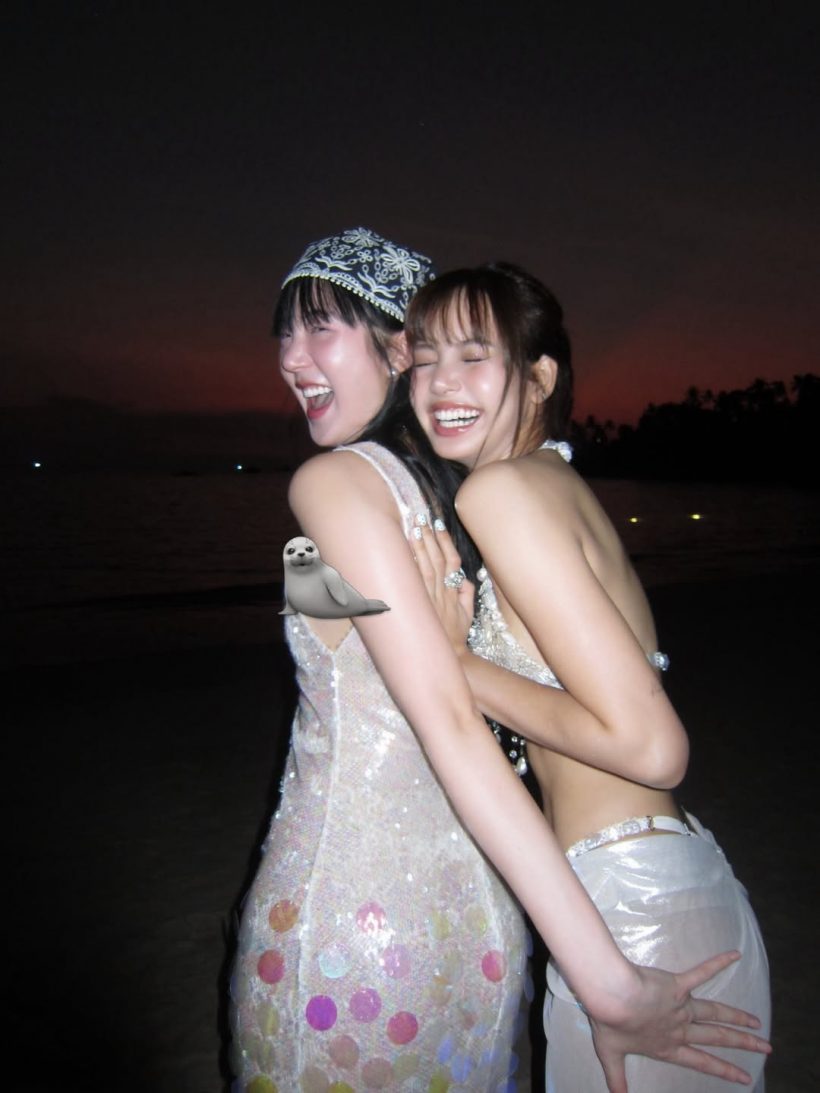 ดาราสาวคนนี้ไม่พลาดร่วมเบิร์ดเดย์ ลิซ่า กอดกันกลมรักกันมาก