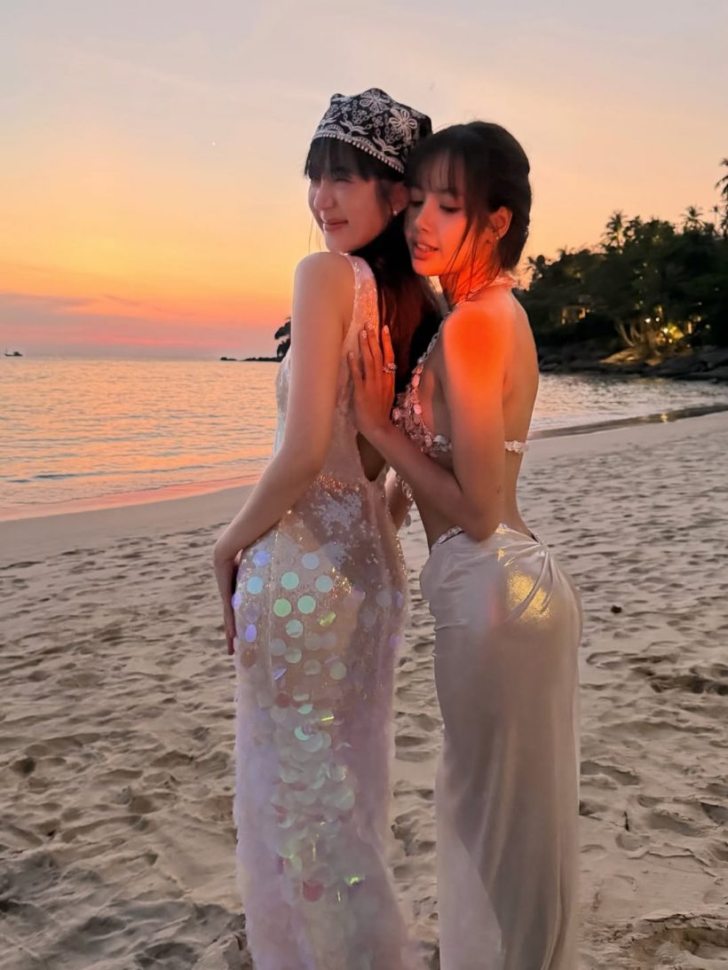 ดาราสาวคนนี้ไม่พลาดร่วมเบิร์ดเดย์ ลิซ่า กอดกันกลมรักกันมาก