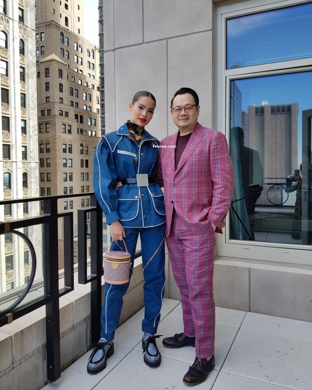  ลุคนี้อย่างเท่! ส่องแฟชั่น สาวญาญ่า ร่วมชมโชว์ Louis Vuitton Cruise 2020 