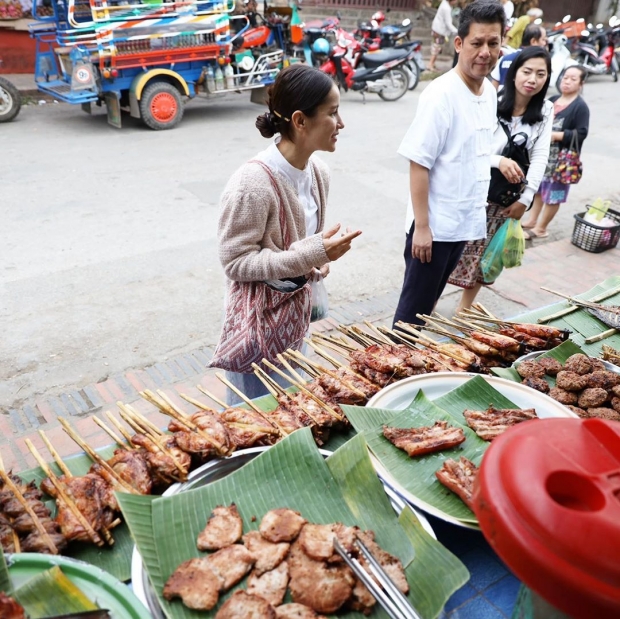 ส่องไลฟ์สไตล์ แอน ทองประสม เที่ยวหลวงพระบาง แบบคนชิคๆ