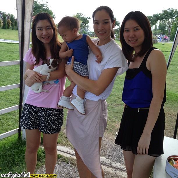 อัพเดตความน่ารักของ 3แม่ลูกตุ๊ก น้องแพรว-น้องภูมิ