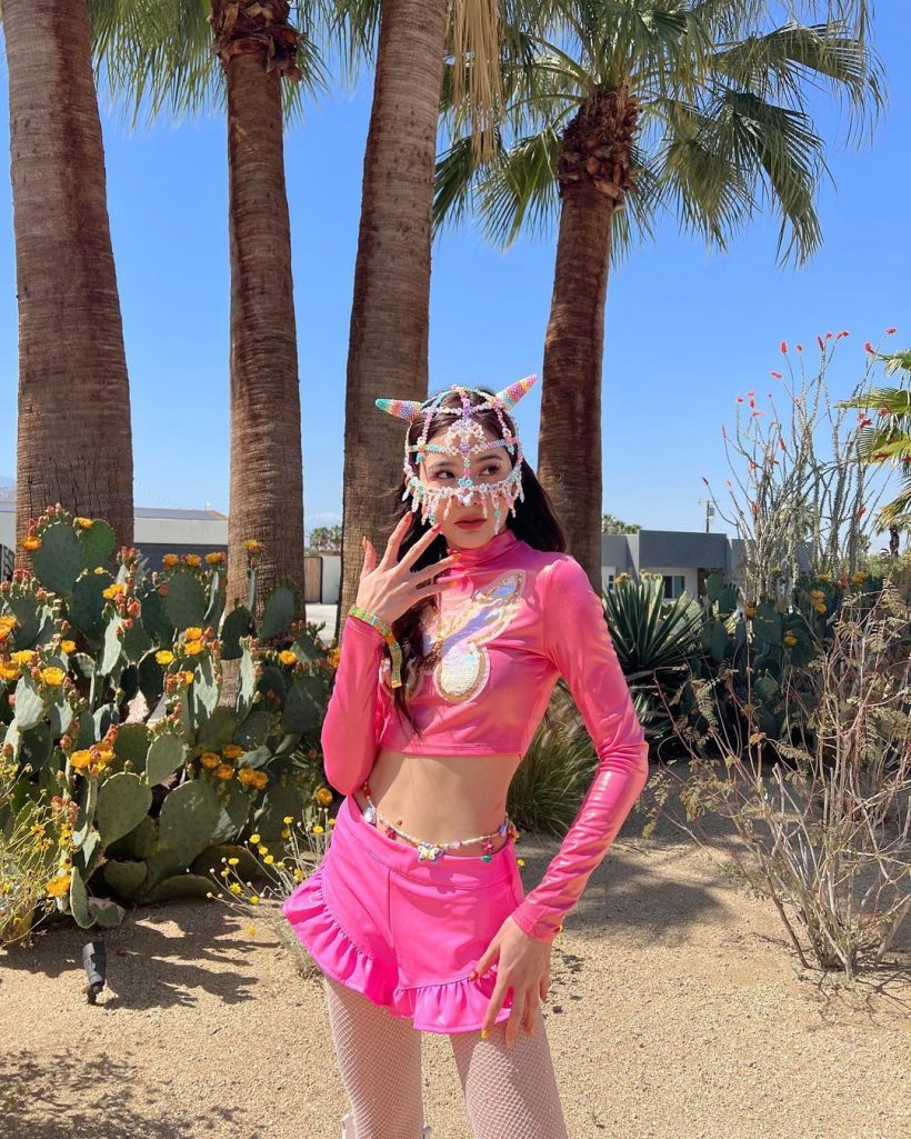 เปิดลุค มายด์ ลภัสลัล ใส่ไปงานCoachella ทำตะลึงมองตาค้าง