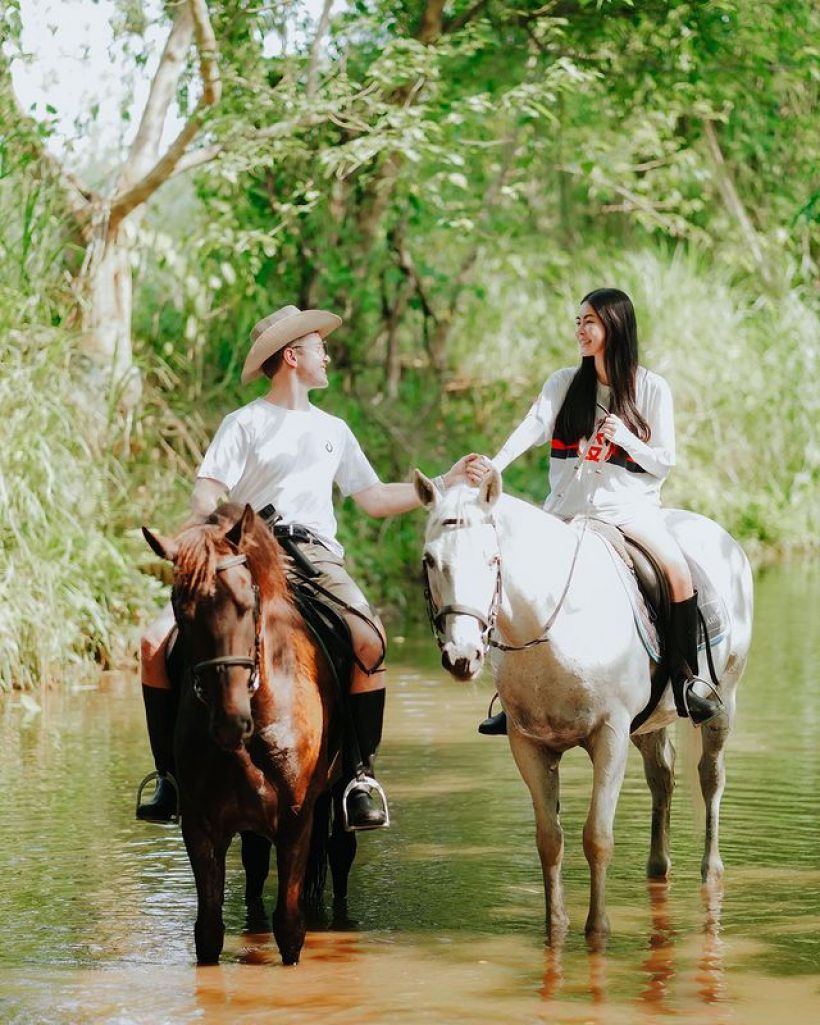 ฮือฮา! ดาราสาวหมื่นล้านปล่อยภาพสุดหวานบนหลังม้า หรือจะมีข่าวดีเร็วๆนี้