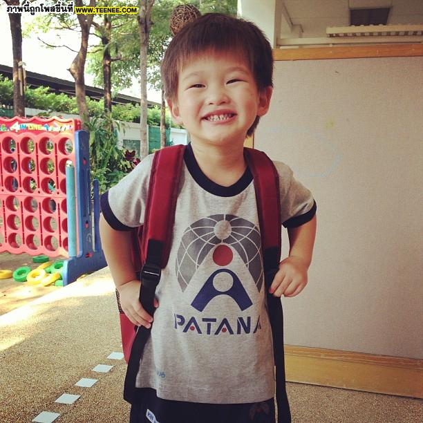 Pic : ลูกน้อยน่ารักทั้งสาม ของ "แหม่มม คัทลียา" 