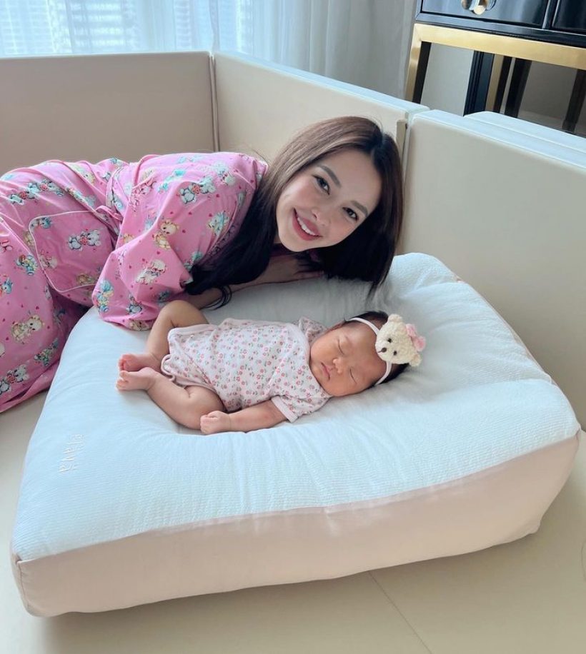 โอ้วโห!ลูกสาวแพทริเซีย วัย5เดือนแต่แก้มเต็มน่าหอมสุดๆ