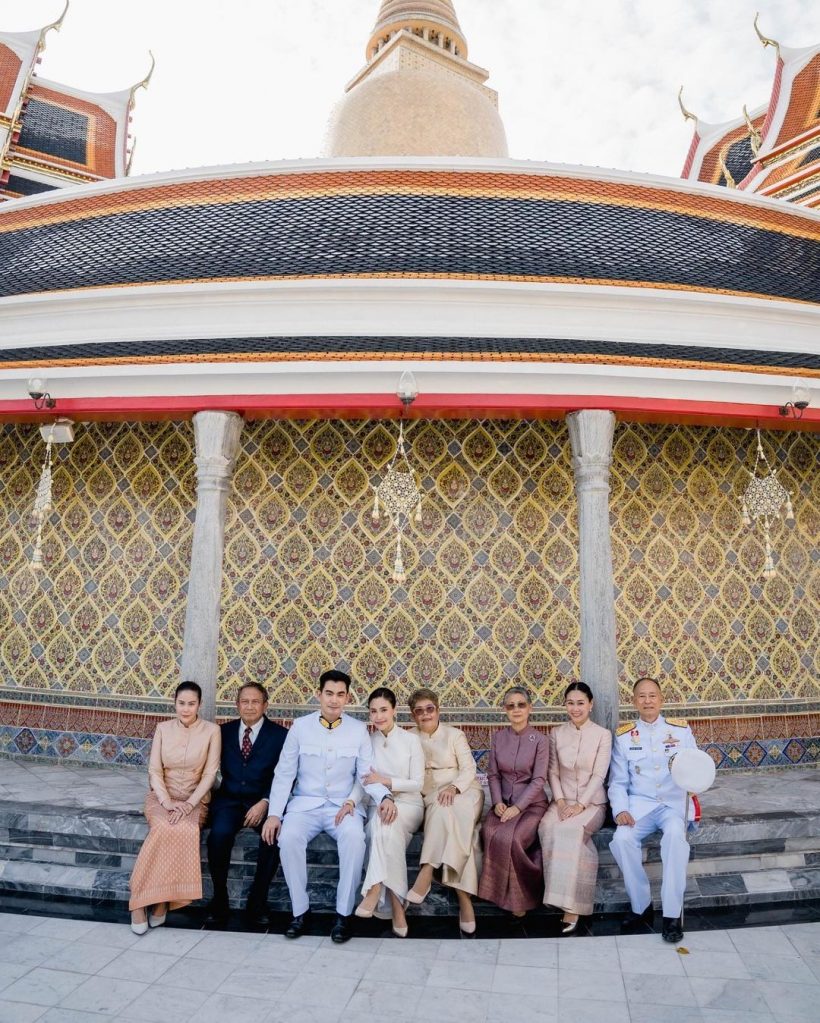 ประมวลภาพ ฌอห์ณ ควงเพชรเข้าพิธีรับพระราชทานน้ำสังข์ สวยหล่อดูเหมาะสม