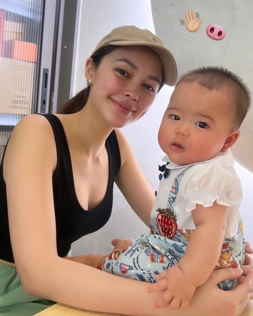 อัพเดตภาพ น้องเอลิเซีย ลูกสาว แพทริเซีย แก้มยุ้ยน่าหอมที่สุด