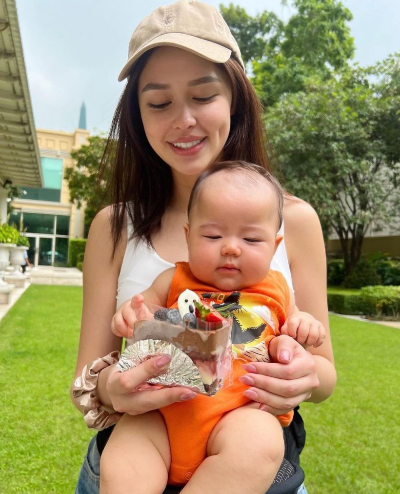 อัพเดตภาพ น้องเอลิเซีย ลูกสาว แพทริเซีย แก้มยุ้ยน่าหอมที่สุด