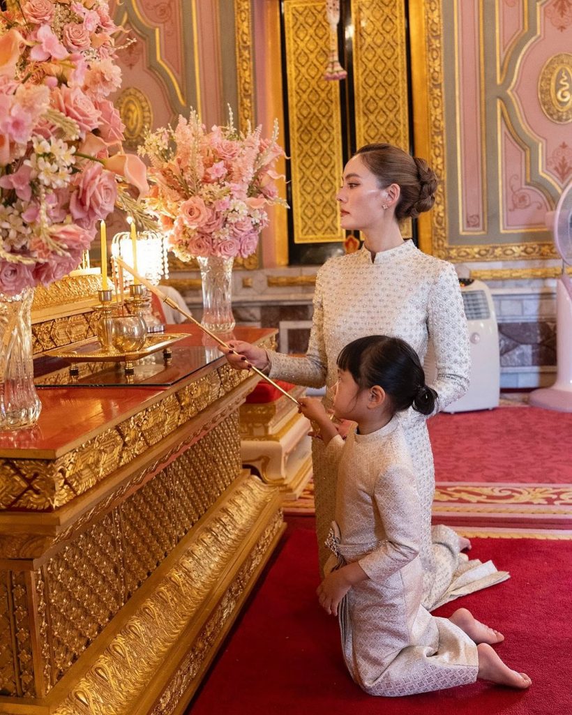 รวมความสวย เจนี่ วัย43ปี ทำบุญวันเกิดปีนี้ลูก-สามีเคียงข้างอบอุ่น