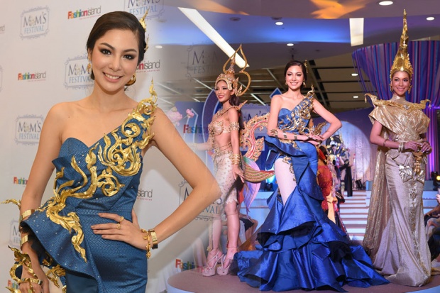 สวยอลังเวอร์!! ฝ้าย นำทีม Miss Grand Thailand ในชุดแฟชั่นโชว์ผ้าไทย