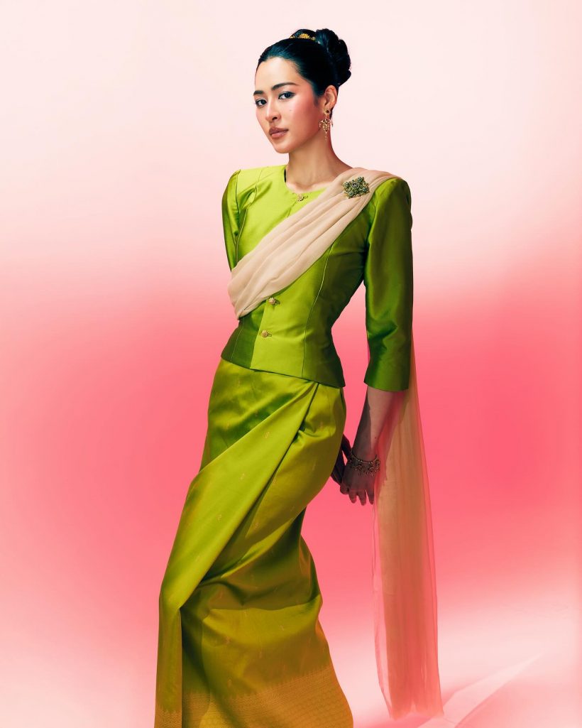ใจเหลวเป็นน้ำ! หลิงหลิง คอง ใส่ชุดไทยแล้วสวยแพงมาก!