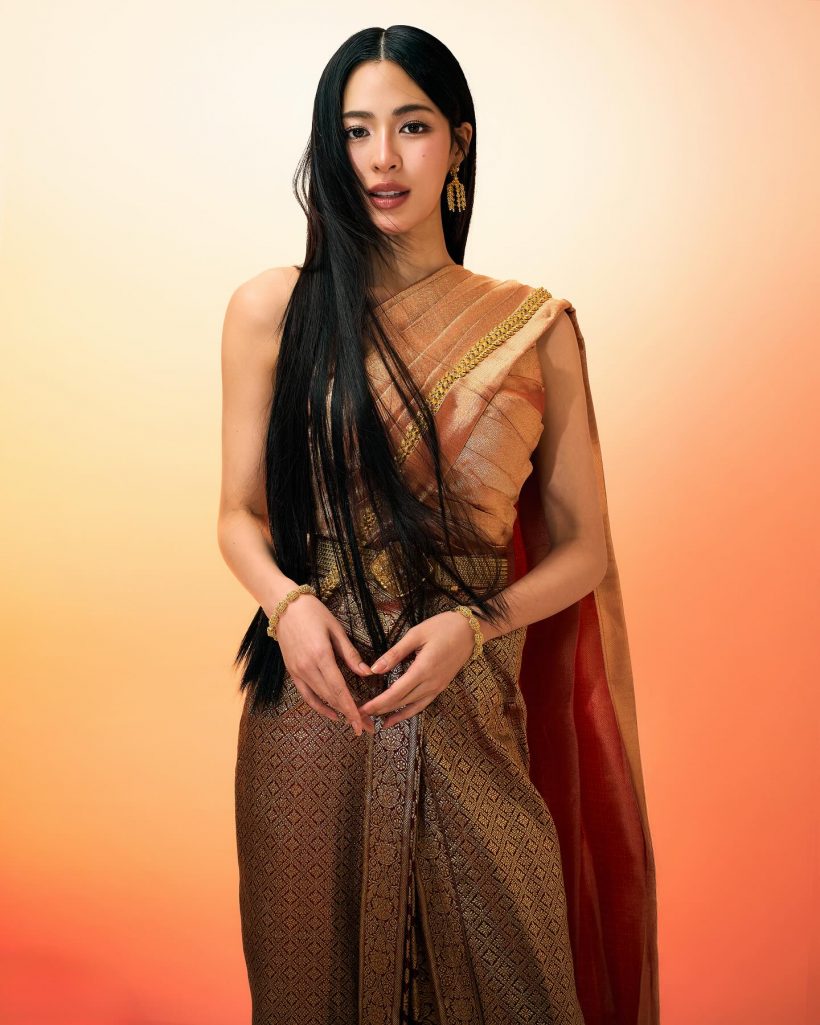 ใจเหลวเป็นน้ำ! หลิงหลิง คอง ใส่ชุดไทยแล้วสวยแพงมาก!