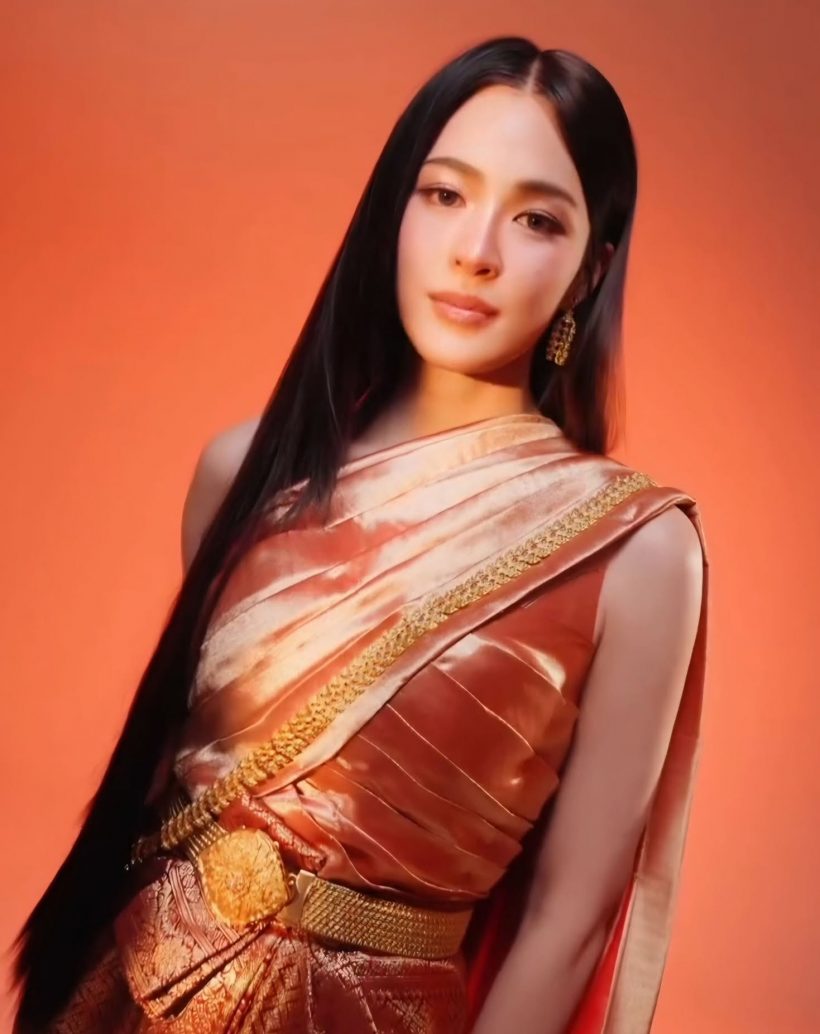 ใจเหลวเป็นน้ำ! หลิงหลิง คอง ใส่ชุดไทยแล้วสวยแพงมาก!