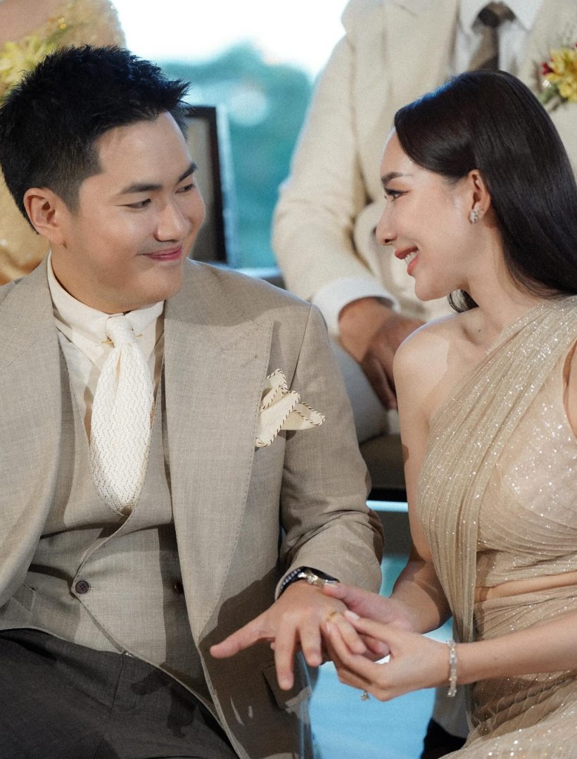 เปิดภาพวิวาห์หวาน "มิ้นท์ ณัฐวรา"เรียบง่ายแต่อบอุ่น