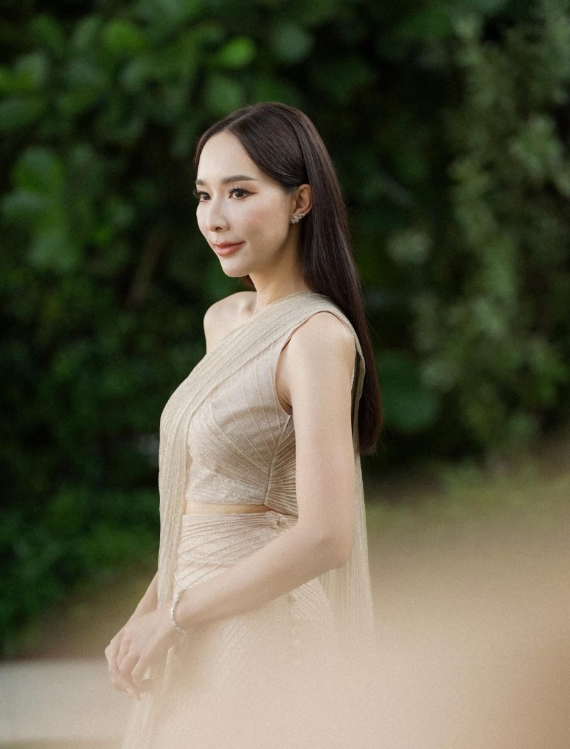 เปิดภาพวิวาห์หวาน "มิ้นท์ ณัฐวรา"เรียบง่ายแต่อบอุ่น