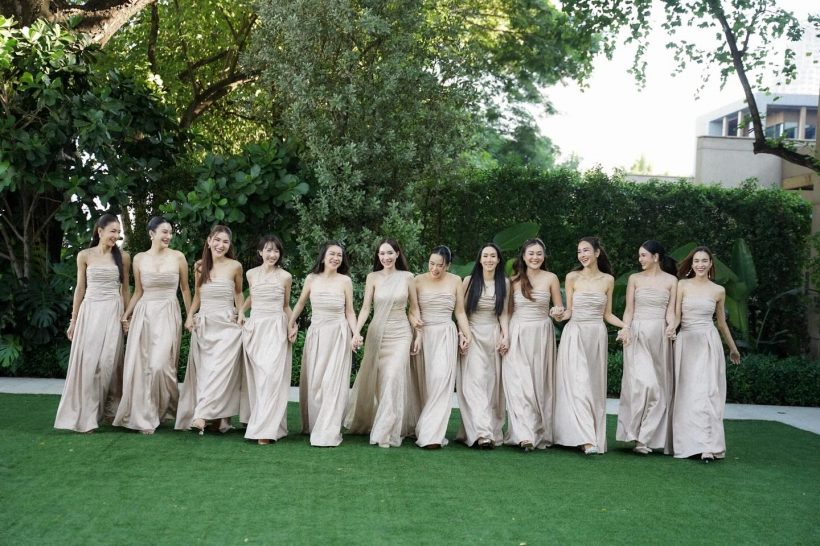 เปิดภาพวิวาห์หวาน "มิ้นท์ ณัฐวรา"เรียบง่ายแต่อบอุ่น