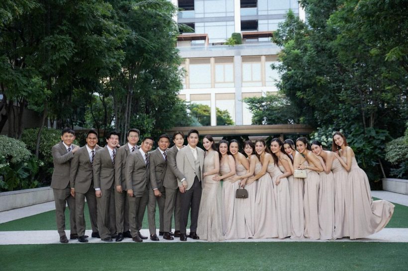 เปิดภาพวิวาห์หวาน "มิ้นท์ ณัฐวรา"เรียบง่ายแต่อบอุ่น