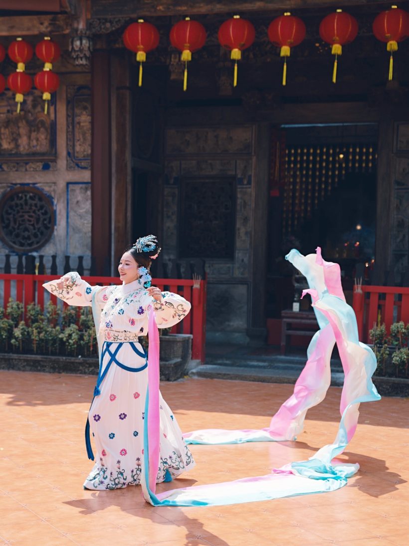 สวยสะกดจิต! นุ่น วรนุช จัดเต็มคอสตูมงิ้วสุดอลังการ อวยพรตรุษจีน