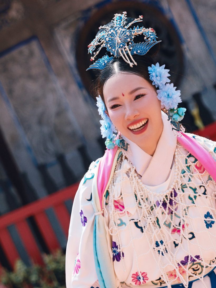 สวยสะกดจิต! นุ่น วรนุช จัดเต็มคอสตูมงิ้วสุดอลังการ อวยพรตรุษจีน