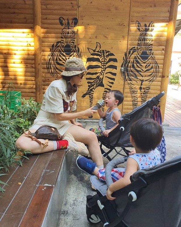 เฟียสมากลูก!   “น้องพายุ” กับแฟชั่นฉบับตัวลูกบอกเลย “เชื้อไม่ทิ้งแถวจริงๆ”  