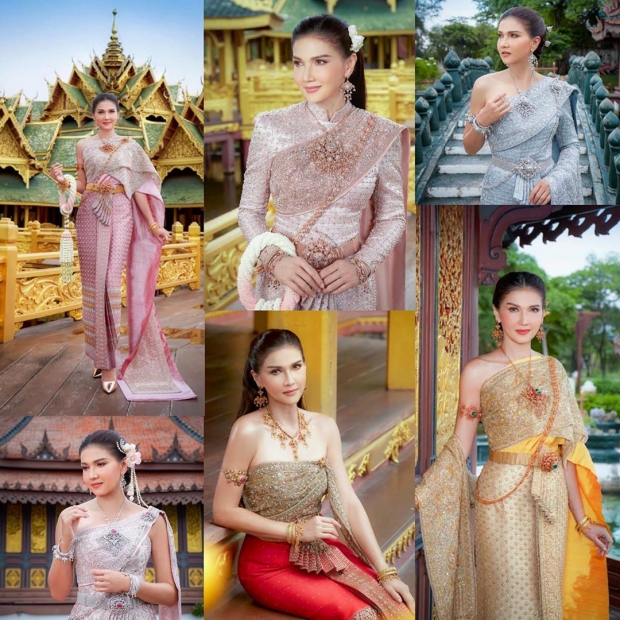 ปังมาก แอน สิเรียม  สวยเกินต้านในชุดไทย แทบลืมอายุไปเลย