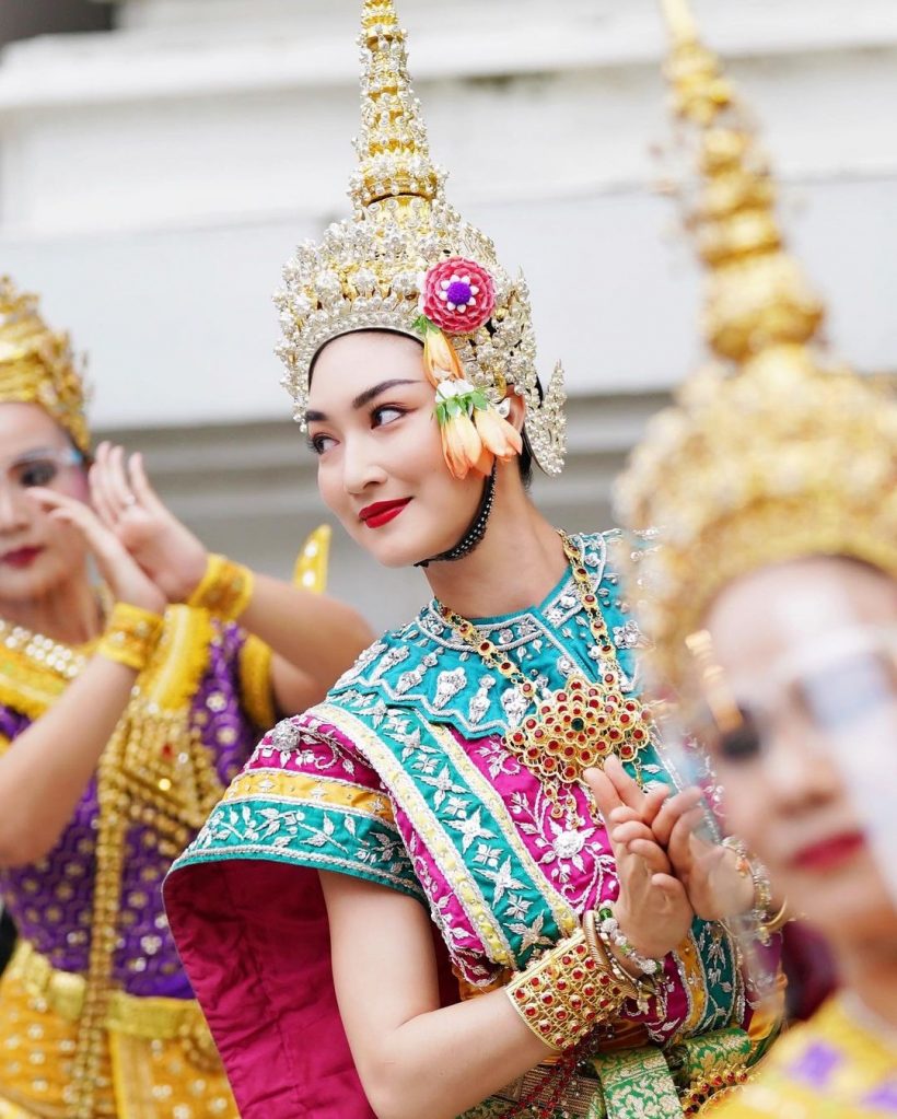 งามอย่างไทย! แพนเค้ก รำถวายท้าวมหาพรหม ต้อนรับเปิดประเทศ