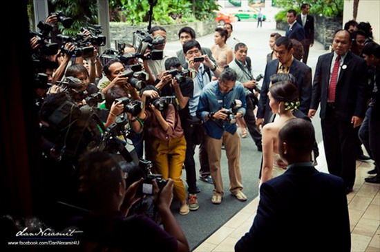 จัดเต็ม!บรรยากาศหวานงานแต่งนาเดีย-คุณภิ