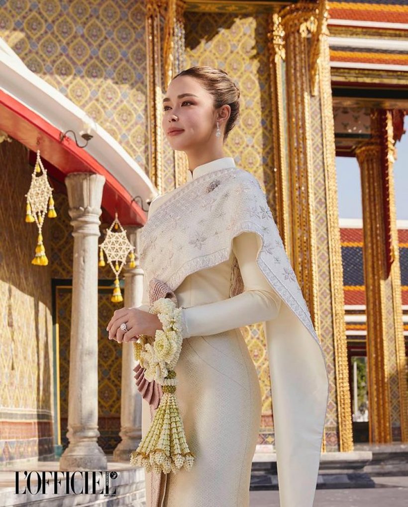 มงคลชีวิต โน๊ต วิเศษ โพสต์ภาพจูงมือ แพทริเซีย เข้ารับพระราชทานน้ำพระพุทธมนต์