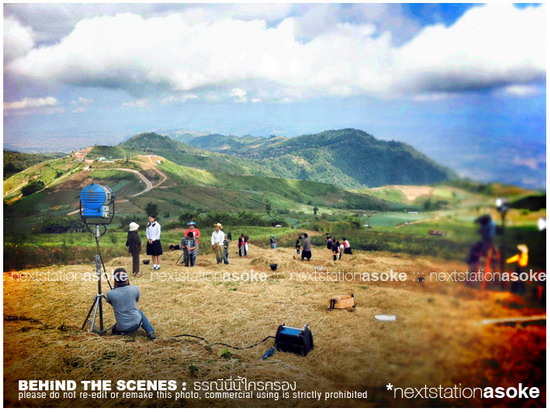 ภาพบื้องหลังละครธรณีนี่นี้ใครครอง