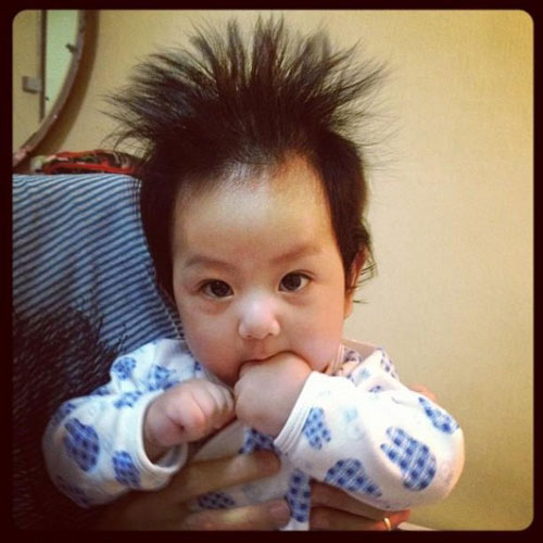 ภาพน่ารัก"น้องคุณ" ลูกของ อุ๊ หฤทัย