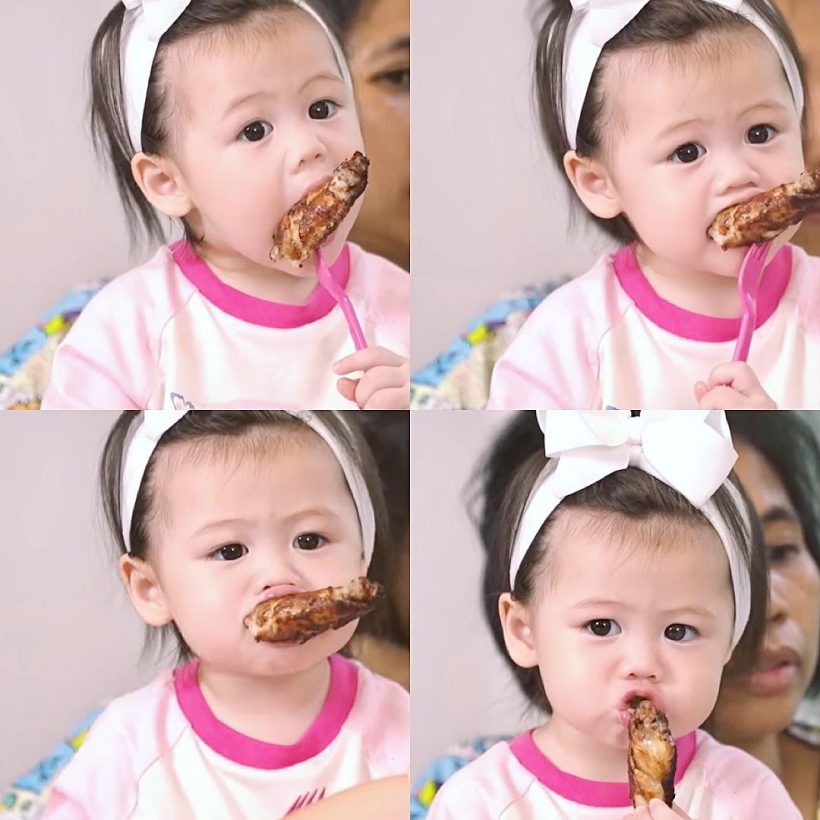 รวมความน่ารัก น้องเกล ผู้กินอะไรก็ดูอร่อยไปหมดพรีเซ็นต์ต้องเข้าแล้ว