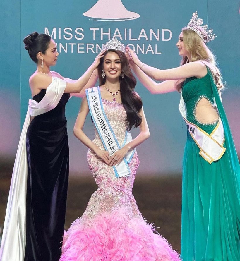 สวยสมมง! ส่องภาพ โบว์ สุภาภรณ์ คว้ามิสไทยเเลนด์อินเตอร์เนชั่นเเนล2023