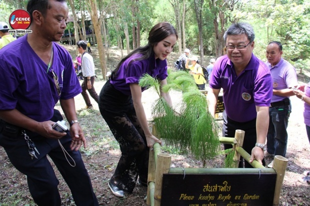 แพท ณปภา ยอดกตัญญูแถมใจงามช่วยปลูกป่า