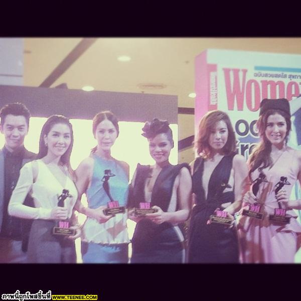 ดารา+นางเเบบรับรางวัลWomens Health Awards 2012