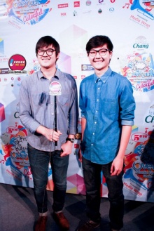 2 หนุ่ม วง Fellow Fellow @งานแถลงคอนเสิร์ต Over Coat