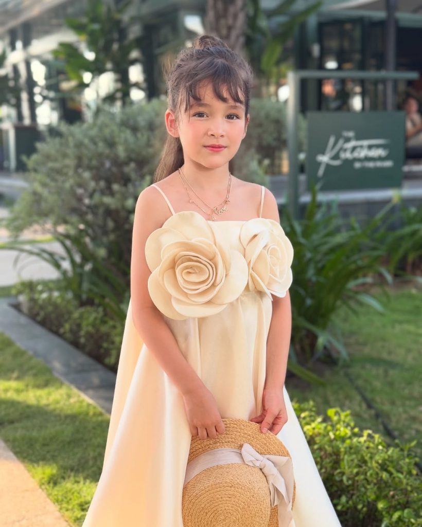 น้องอารยา ลูกสาว กวาง ฟ้ารุ่ง เด็กอะไรยิ่งโตยิ่งสวย