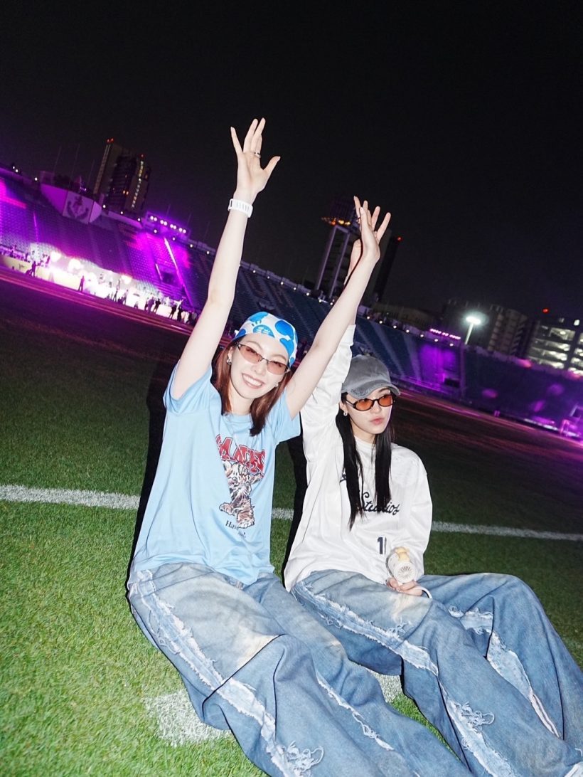 สนามแตก..หลิงออมนำทัพซ้อมงานบอล สวยเป๊ะทุกคน