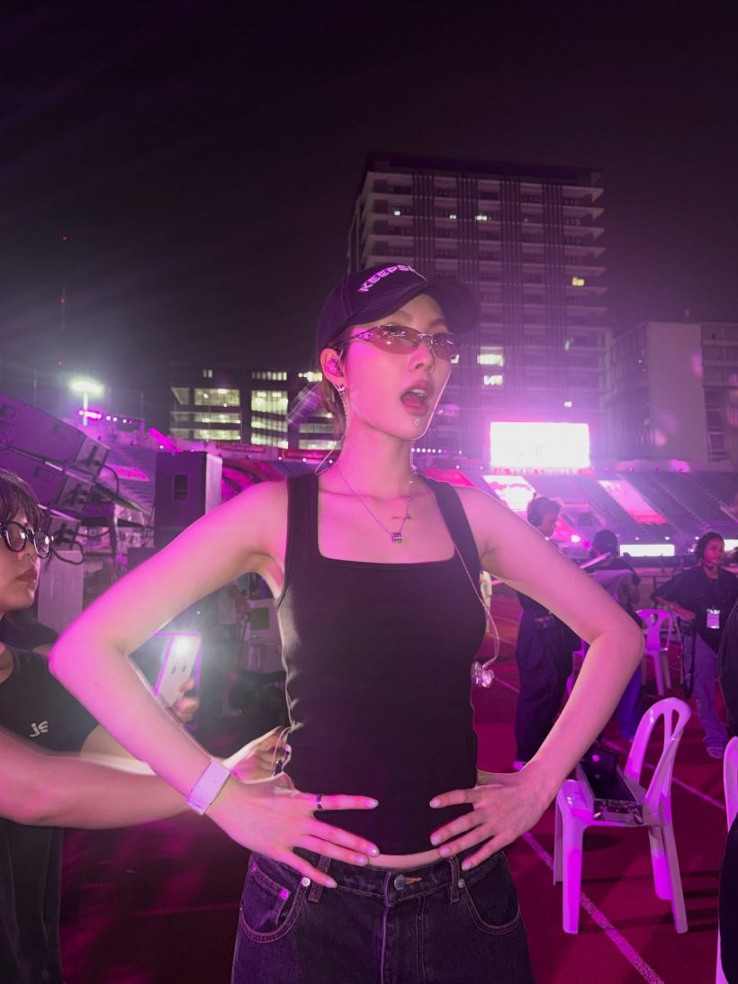 สนามแตก..หลิงออมนำทัพซ้อมงานบอล สวยเป๊ะทุกคน