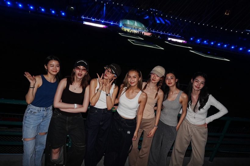 สนามแตก..หลิงออมนำทัพซ้อมงานบอล สวยเป๊ะทุกคน