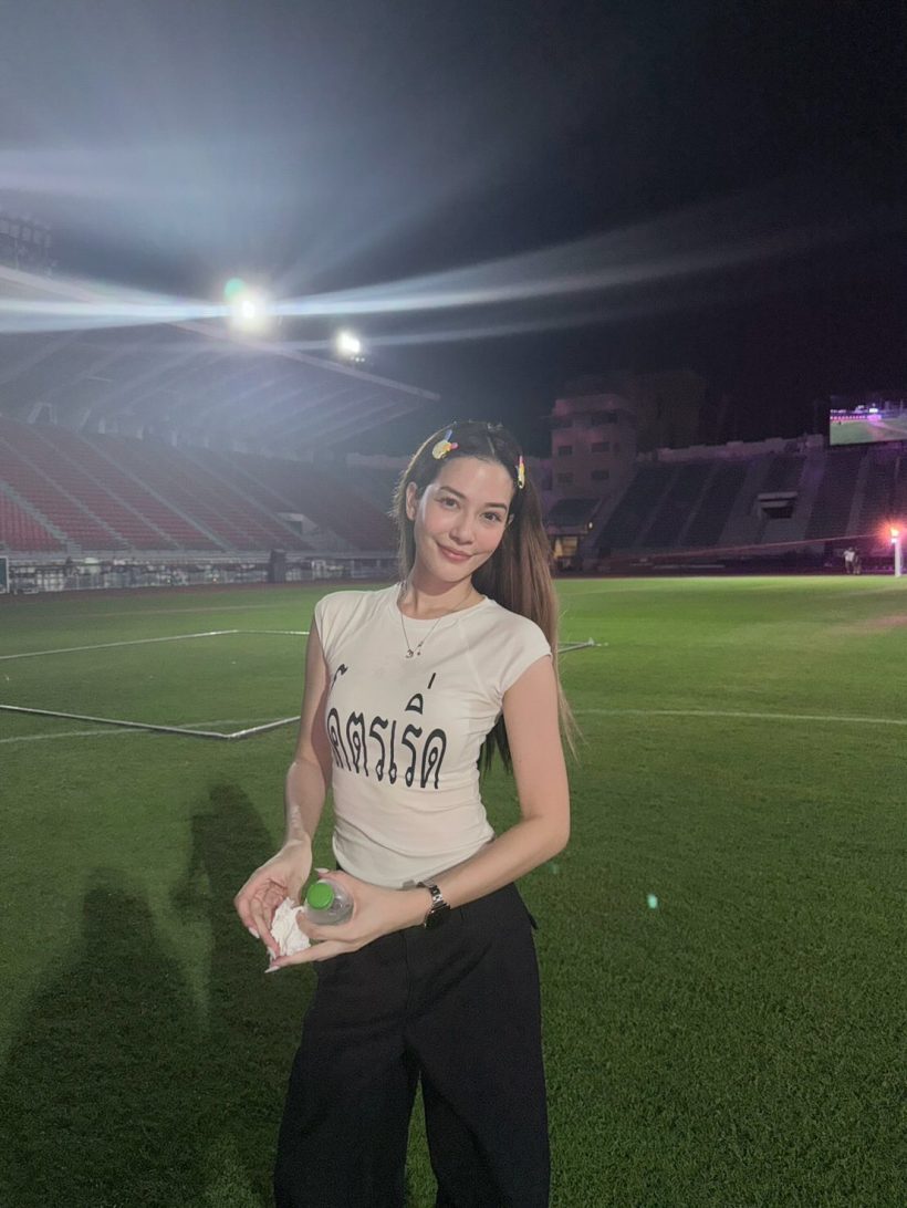 สนามแตก..หลิงออมนำทัพซ้อมงานบอล สวยเป๊ะทุกคน