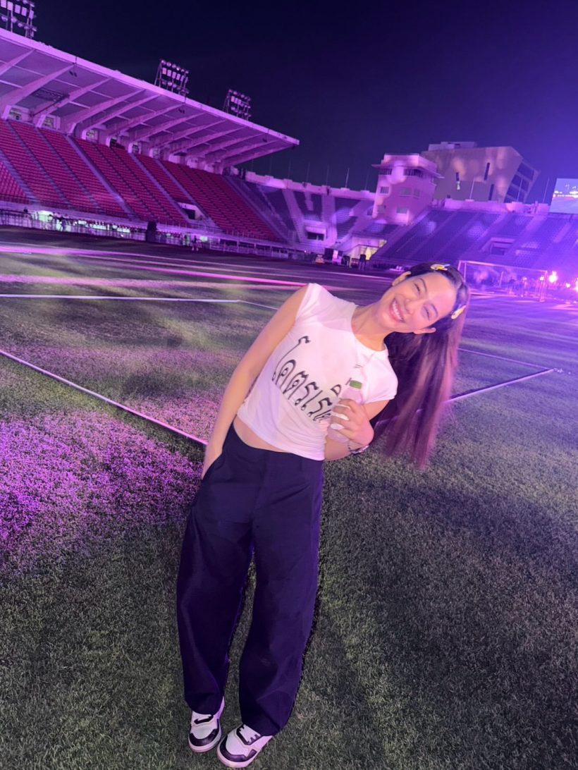 สนามแตก..หลิงออมนำทัพซ้อมงานบอล สวยเป๊ะทุกคน