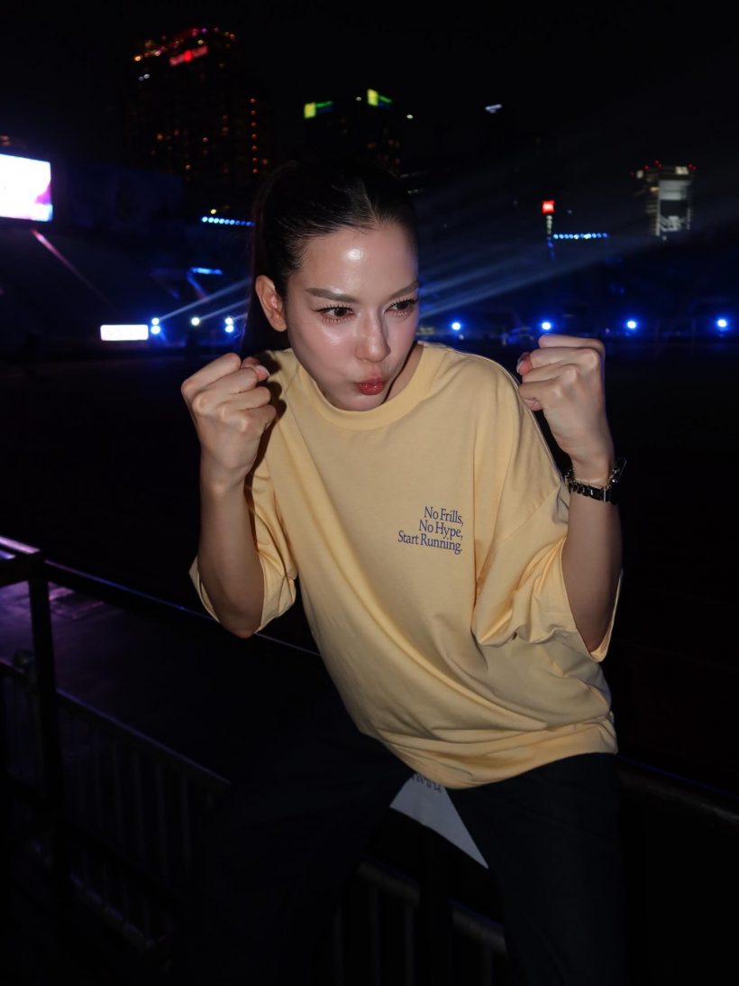 สนามแตก..หลิงออมนำทัพซ้อมงานบอล สวยเป๊ะทุกคน